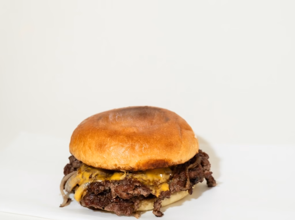 Eddie's double smash burger