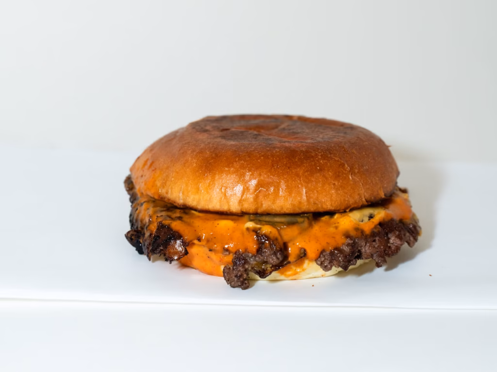 Eddie's single smash burger